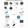 Robo kit DIYGO Мобильный робот с колесами всенаправленного движения - «globural.ru» - Иркутск