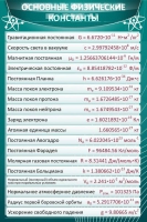 Стенд "Основные физические константы" - «globural.ru» - Иркутск