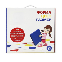 Подвижная развивающая игра "Форма, цвет, размер" - «globural.ru» - Иркутск