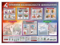 Стенд-уголок "Правила безопасности школьника" - «globural.ru» - Иркутск
