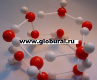 Модель "Кристаллическая решетка льда" (демонстрационная) - «globural.ru» - Иркутск
