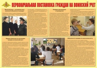 Плакат "Первоначальная постановка граждан на воинский учет" - «globural.ru» - Иркутск