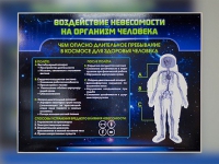 Стенд "Воздействие невесомости на организм человека" - «globural.ru» - Иркутск
