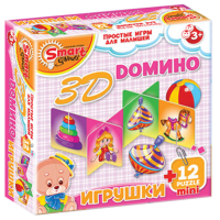 Комплект развивающих игр 3-5 лет. 3D домино (3-5 лет) - «globural.ru» - Иркутск