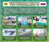 Стенд "Неотложные работы при ликвидации ЧС" - «globural.ru» - Иркутск