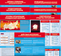 Комплект таблиц Основы гражданской обороны МЧС РФ (13 штук)	 - «globural.ru» - Иркутск