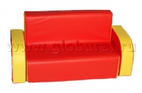Диван с подлокотниками 120*35*45/20см (ВИК) - «globural.ru» - Иркутск