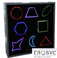 Интерактивная панель "Цветные фигуры-8" (вариант 3) - «globural.ru» - Иркутск