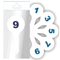 Касса-веер цифр от 0 до 9 - «globural.ru» - Иркутск