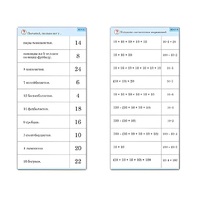 Комплект карточек (10) "Обучающий калейдоскоп. Умножение на 2, 5 и 10" - «globural.ru» - Иркутск