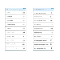 Комплект карточек (10) "Обучающий калейдоскоп. Умножение на 3, 4 и 6" - «globural.ru» - Иркутск