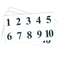 Набор цифр от 1 до 10 (для начальной школы) - «globural.ru» - Иркутск