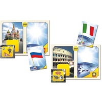 Настольно-печатная игра "Флаги стран мира 1. Европа" - «globural.ru» - Иркутск