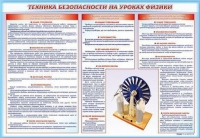 Стенд-уголок "Техника безопасности на уроках физики" - «globural.ru» - Иркутск