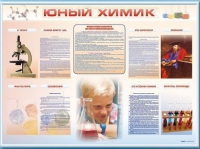 Стенд-уголок "Юный химик" - «globural.ru» - Иркутск