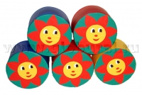 Пуфик «Солнышко» d=60*30см (ВИК) - «globural.ru» - Иркутск