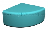 Угловой пуфик 60*60*32см (ВИК) - «globural.ru» - Иркутск
