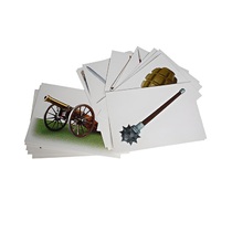 Дидактическое пособие "Оружие, военная техника" (24 карточки, А4, ламинированное) - «globural.ru» - Иркутск