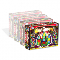 Магнитный конструктор "МагСнэп" Комплект на группу. 100 деталей - «globural.ru» - Иркутск