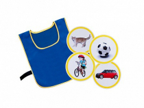 Игровой комплект "Жилет-накидка" с набором тематических картинок - «globural.ru» - Иркутск