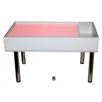 Световой столик для рисования песком напольный "Мультиколор" с кармашком для песка - «globural.ru» - Иркутск