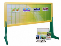 Двухстороннее магнитно-маркерное панно "Подбери пару" с комплектом тематических магнитов - «globural.ru» - Иркутск