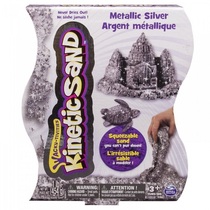 Кинетический песок металлик серебро 455 гр - «globural.ru» - Иркутск