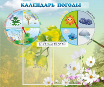 Стенд "Календарь погоды" - «globural.ru» - Иркутск