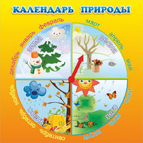 Стенд "Календарь природы" 0.5x0.5 - «globural.ru» - Иркутск
