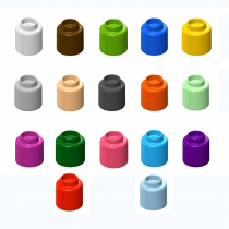  Элемент конструктора одиночный одноцветный Color Blocks 100 штук - «globural.ru» - Иркутск