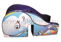 Горка "Кит" для сухого бассейна - «globural.ru» - Иркутск