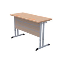 Стол ученический двухместный на плоскоовальной трубе 3-7 гр.р. - «globural.ru» - Иркутск