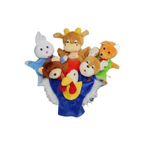 Набор перчаточных кукол к сказке "Зайкина избушка" - «globural.ru» - Иркутск