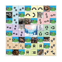 Коврик для логобота Пчелка "Следы животных" - «globural.ru» - Иркутск