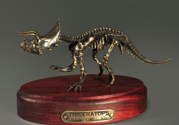 Модель скелета динозавра Triceratops - «globural.ru» - Иркутск