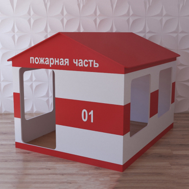 Детский игровой домик «Пожарная служба» - «globural.ru» - Иркутск