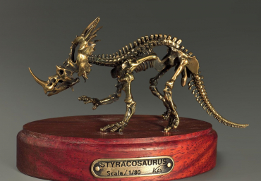 Модель скелета динозавра Styracosaurus - «globural.ru» - Иркутск