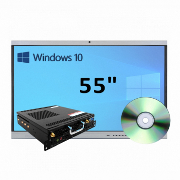 Интерактивная панель 55" (встроенный ПК, Win10) - «globural.ru» - Иркутск