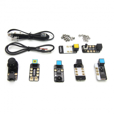 Ресурсный набор электронных компонентов Makeblock - Electronic Add-on Pack for Starter Robot Kit - «globural.ru» - Иркутск